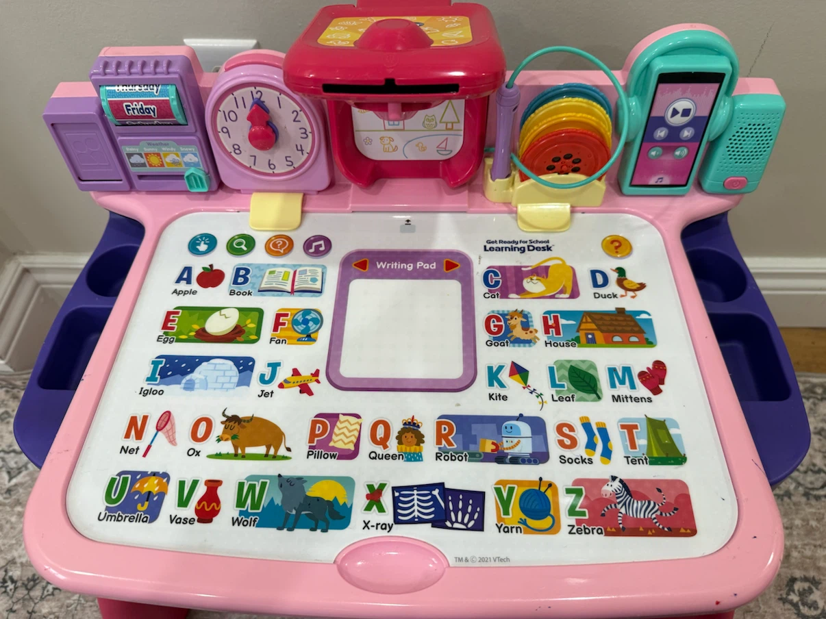 VTech "Get Ready For School" Learning Desk