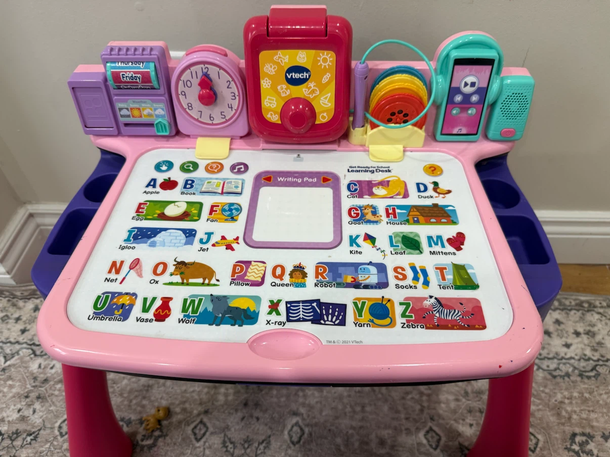 VTech "Get Ready For School" Learning Desk - photo 2