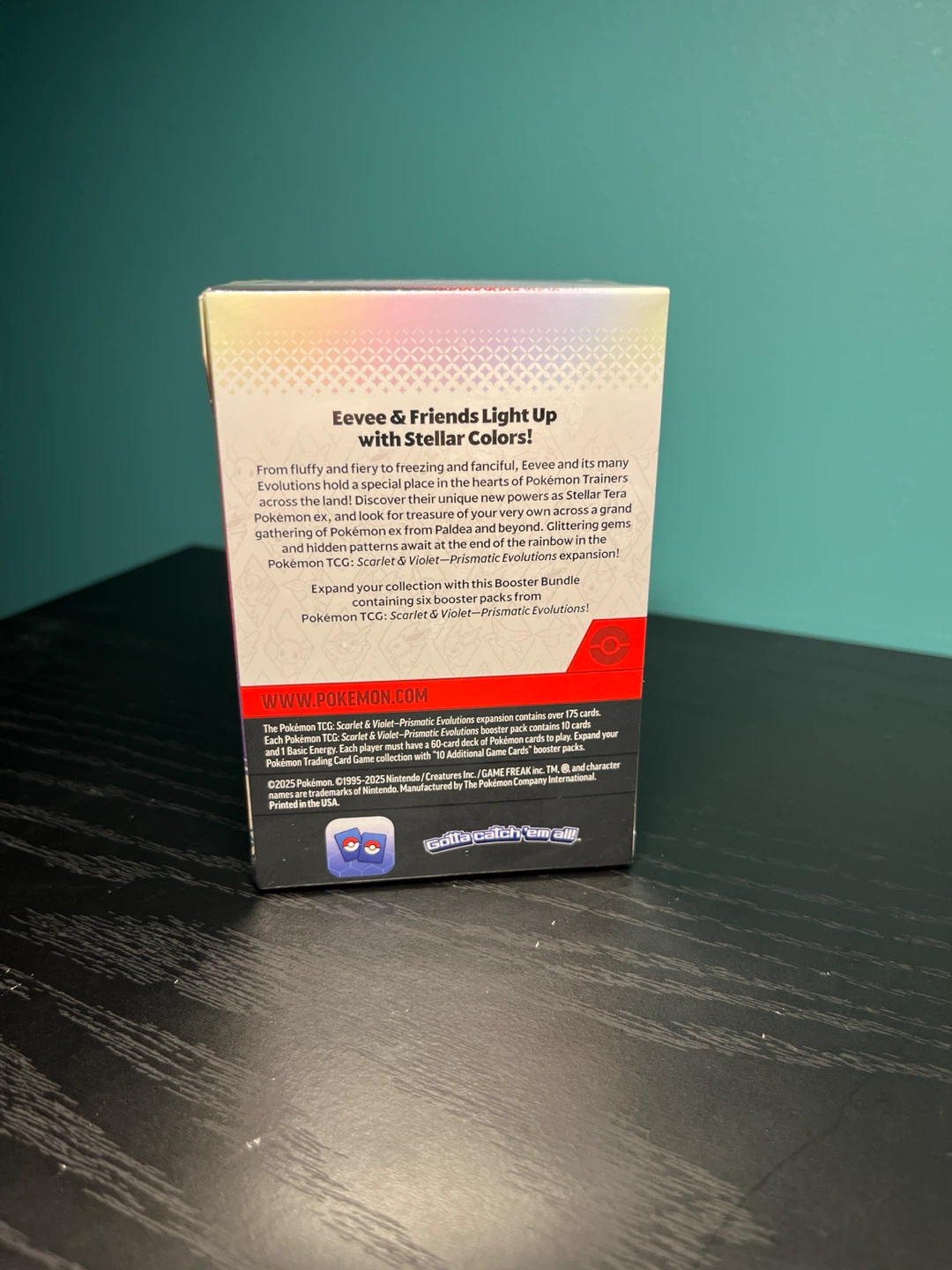 Pokémon Scarlet & Violet Prismatic Evolutions Booster Bundle - photo 2