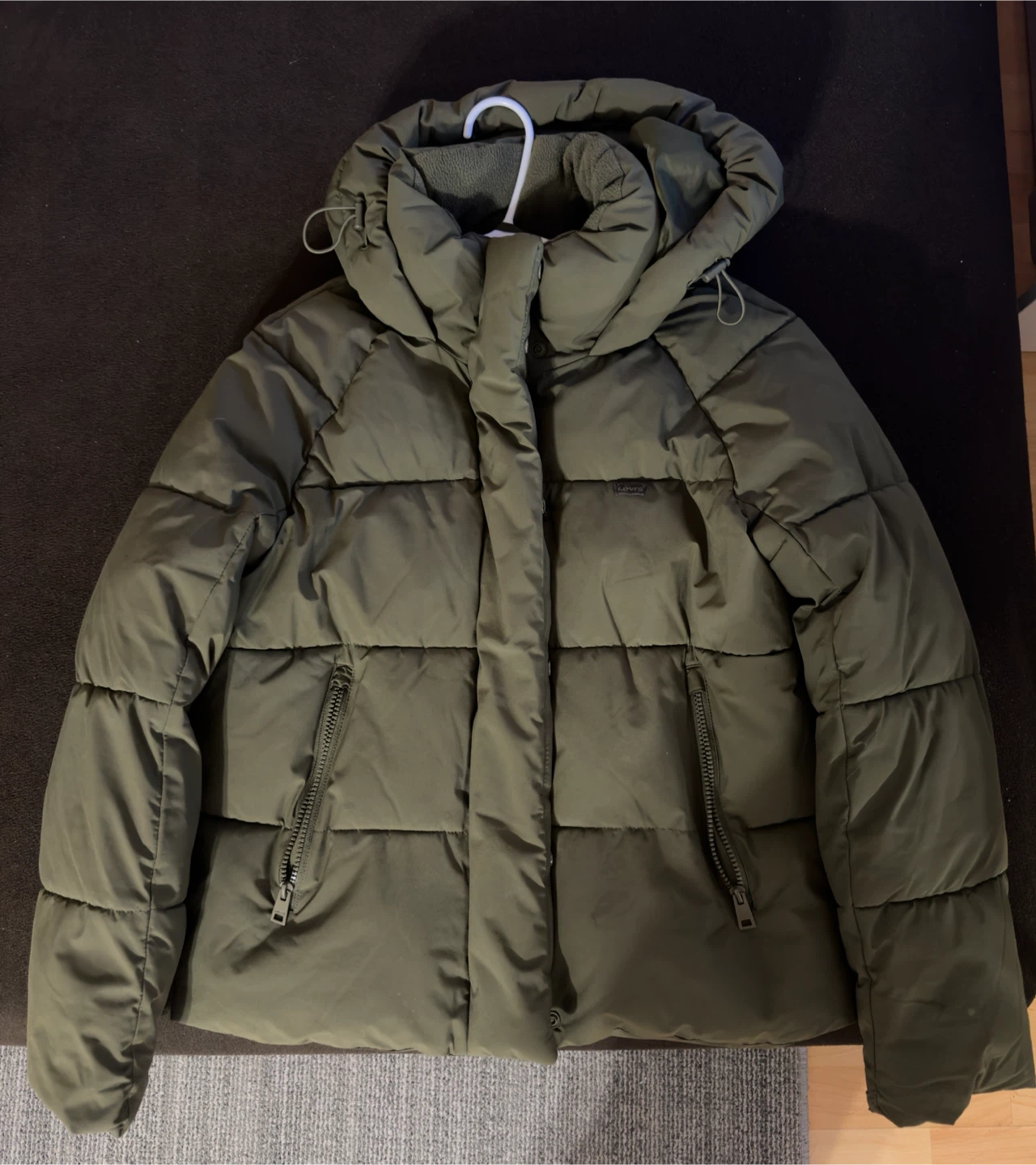 Green Puffer Jacket