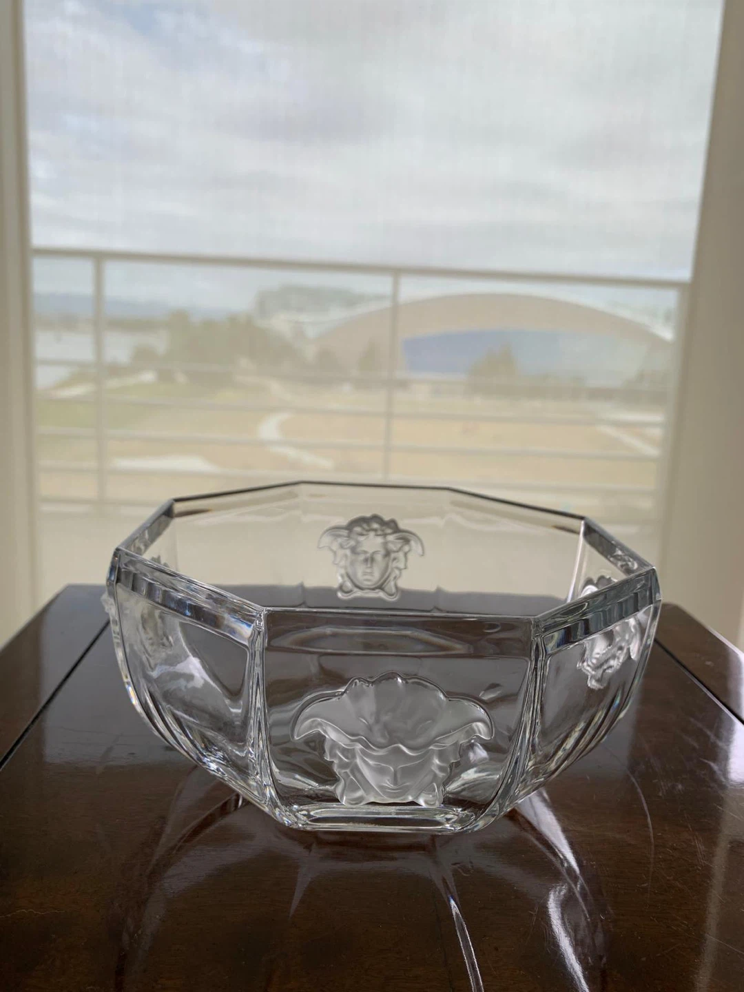 Rosenthal Versace Medusa Crystal Bowl