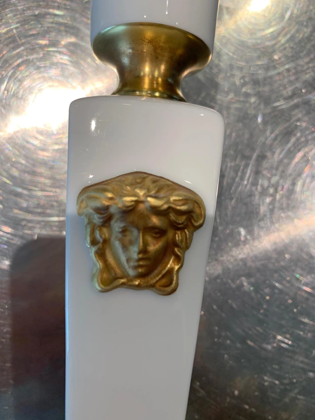 Versace Rosenthal Medusa Candle Holders - photo 2