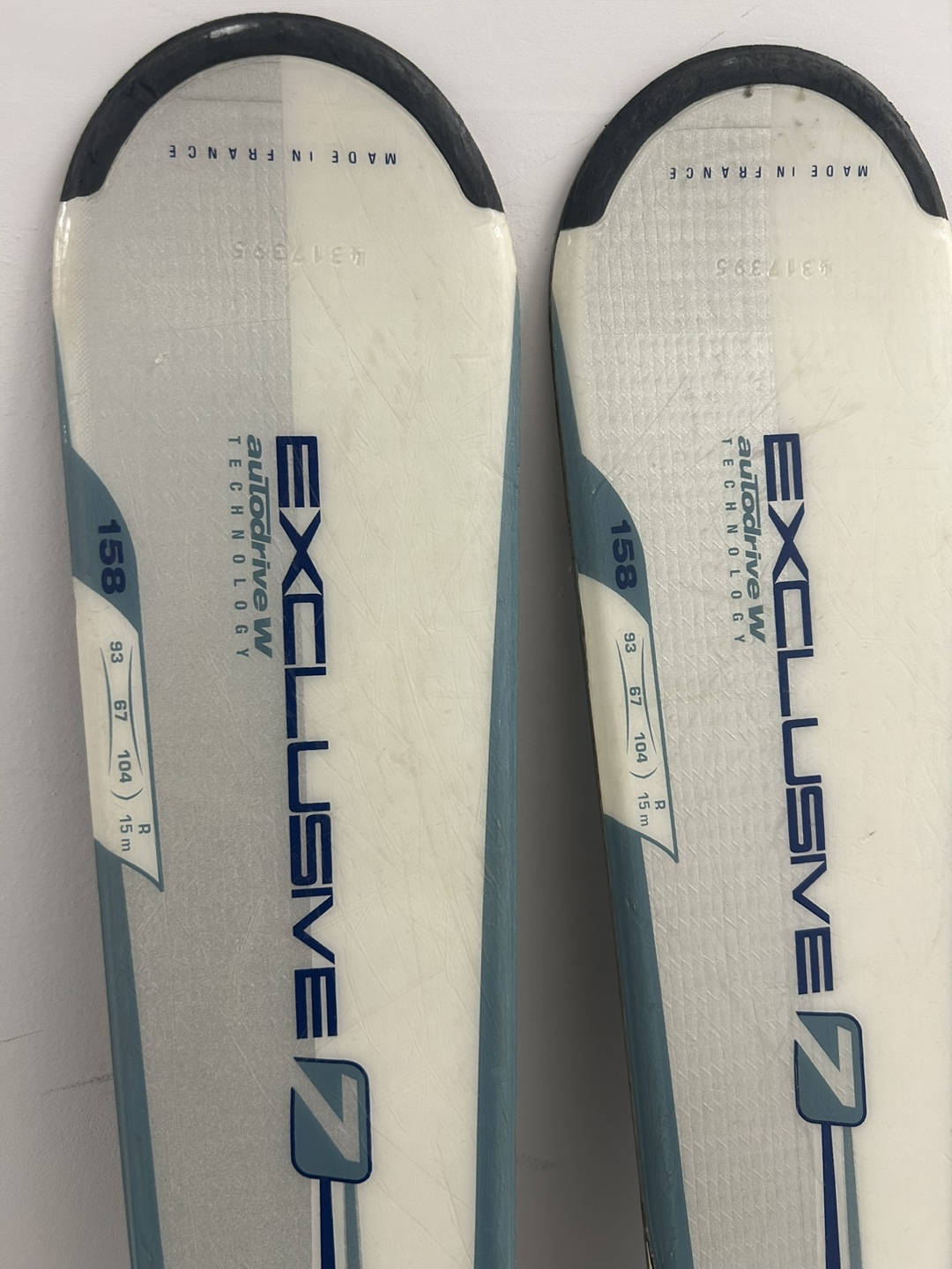 Exclusive 7 Skis with Poles - 158cm - photo 2