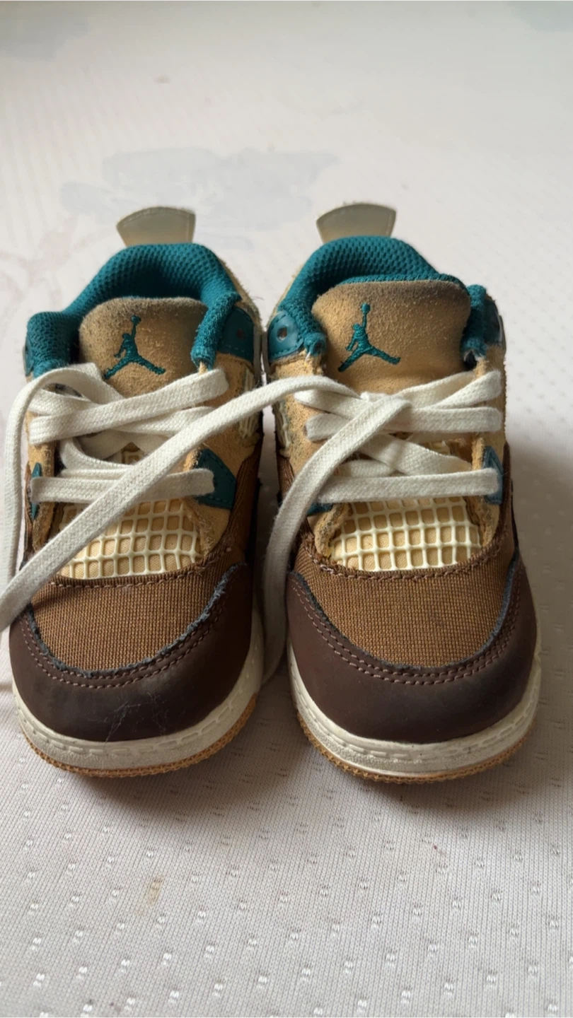 Jordan 4 Crib Shoes - photo 2