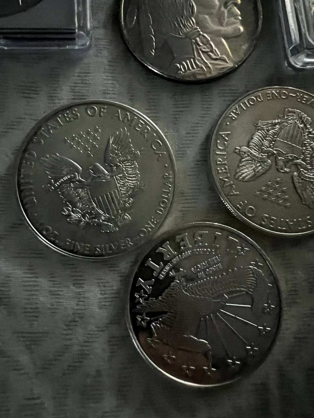 Collection of Silver Coins - 1 oz 999 Fine Silver