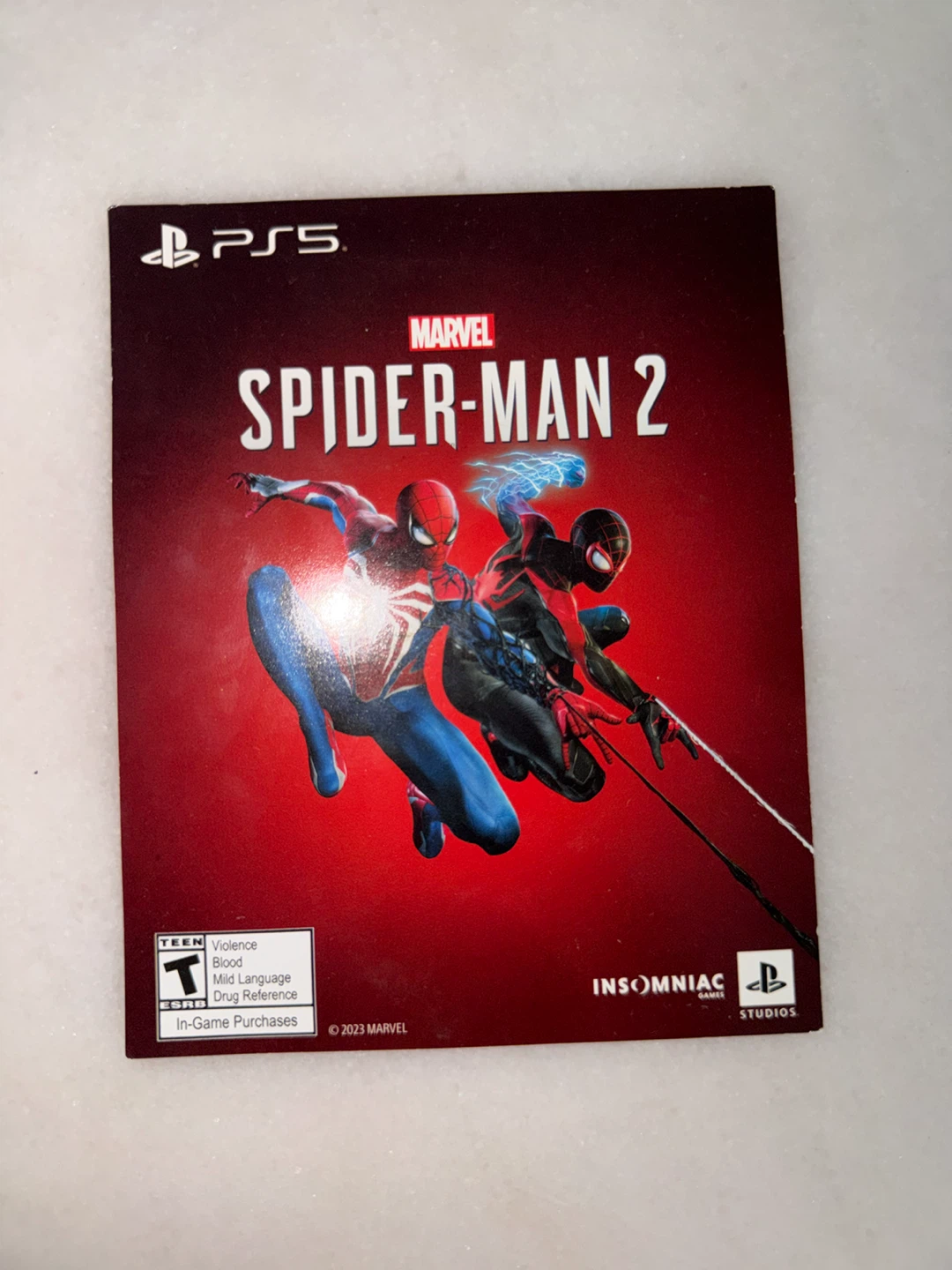 Marvel's Spider-Man 2 PS5 Game Voucher