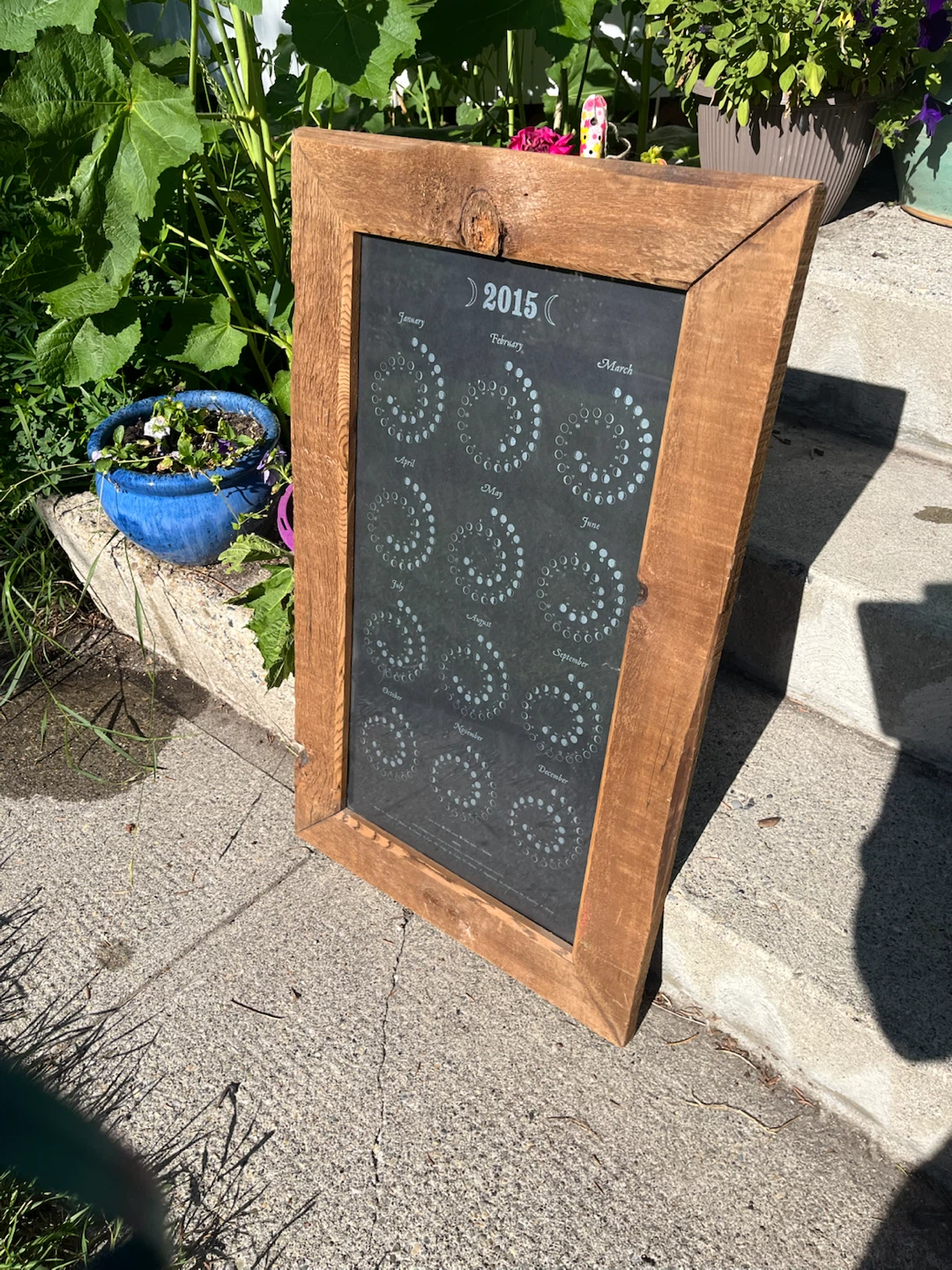 Rustic Wood Frame, great for a Stampede project