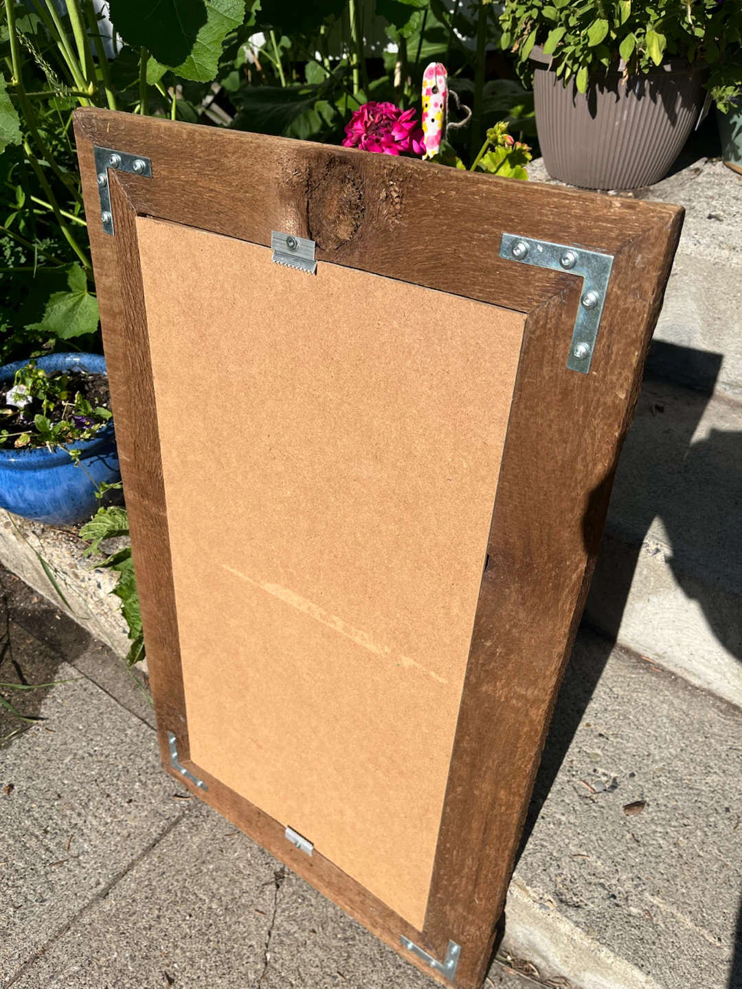 Rustic Wood Frame, great for a Stampede project - photo 3