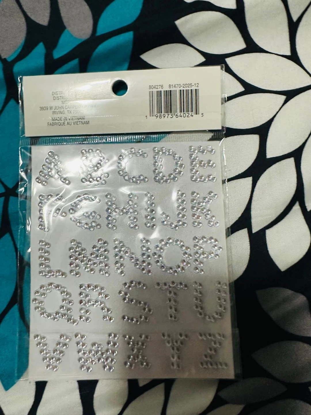 Recollections Bling Alphabet Stickers - photo 3