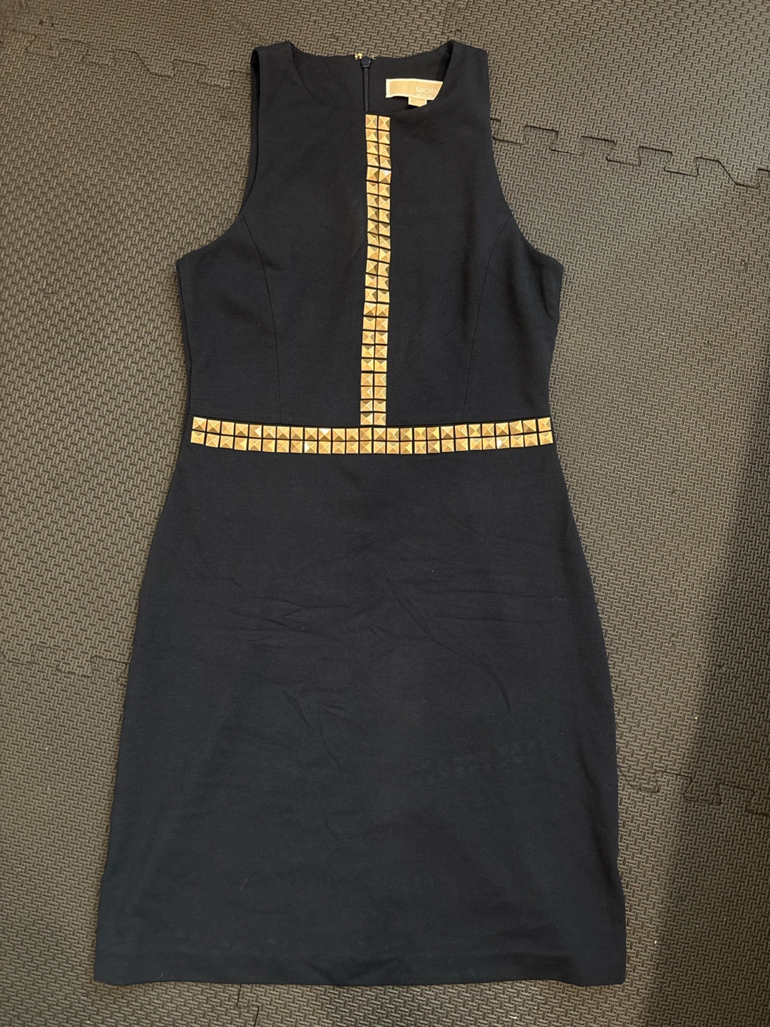Michael Kors Black Studded Dress Size S