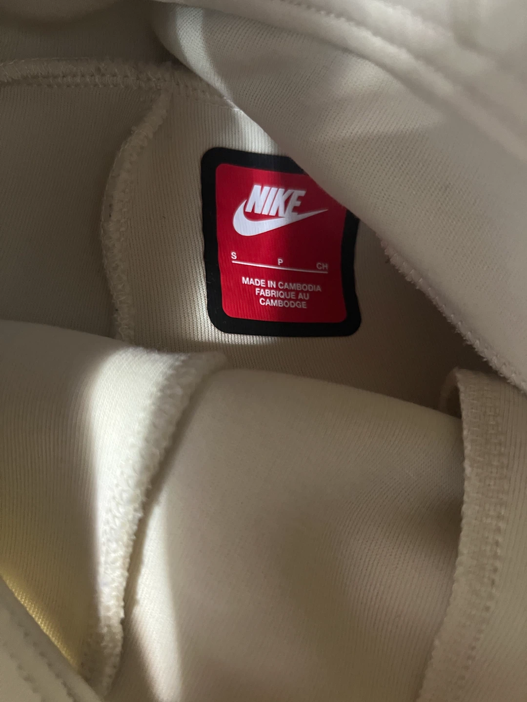 Nike Tech Fleece Joggers Pants Size Small Cream - photo 4