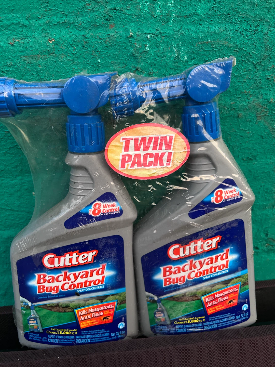 Cutter Backyard Bug Control Spray Concentrate Twin Pack