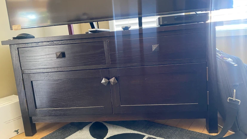 Dark Wood Dresser / Media Console