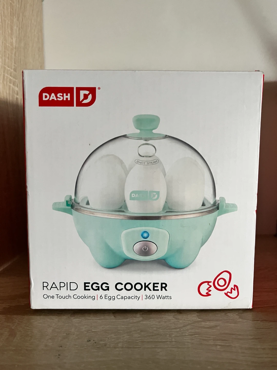 Rapid Egg Cooker - 6 Egg Capacity