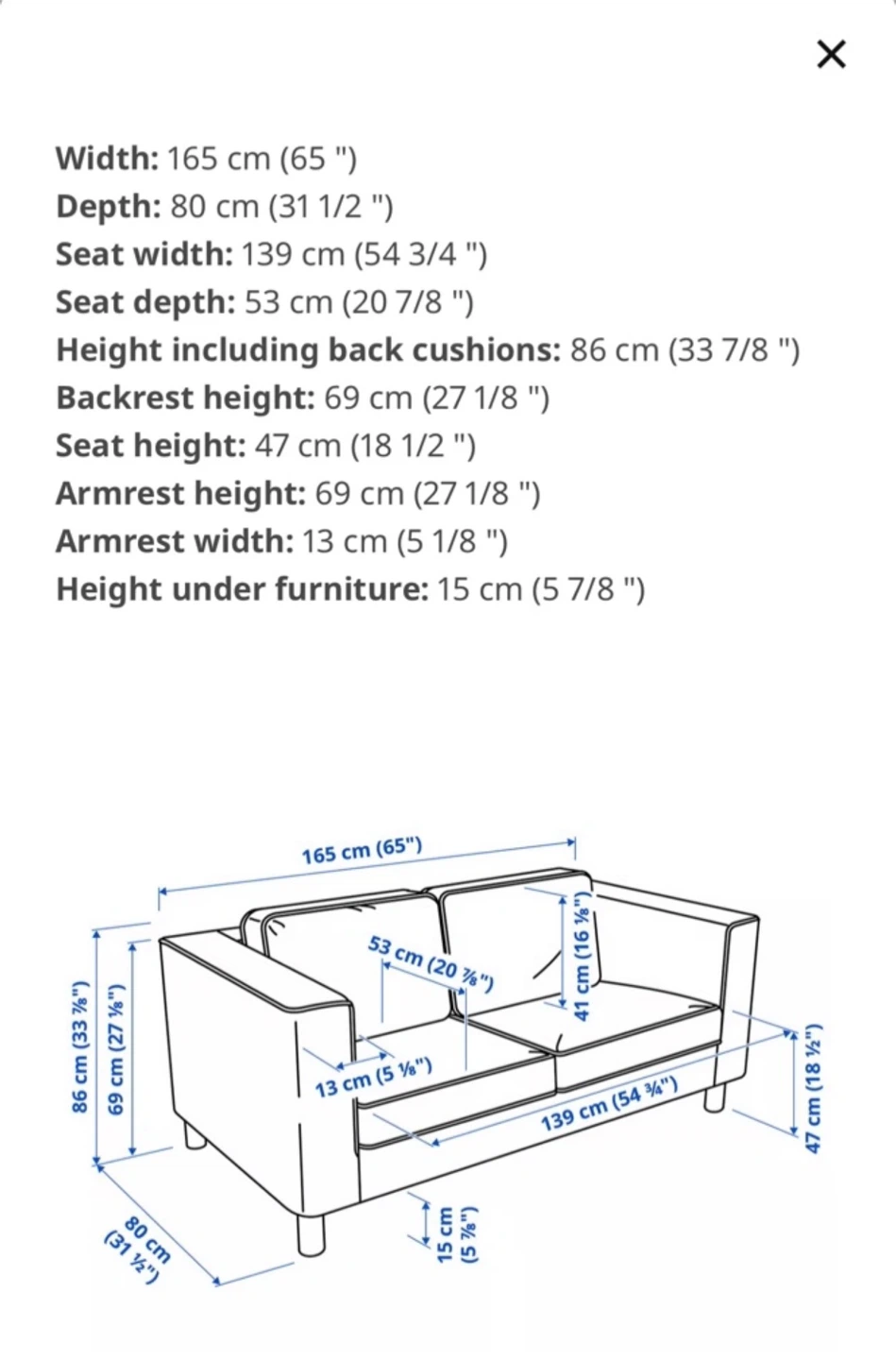IKEA KIVIK Sofa - Mustard Yellow - photo 2
