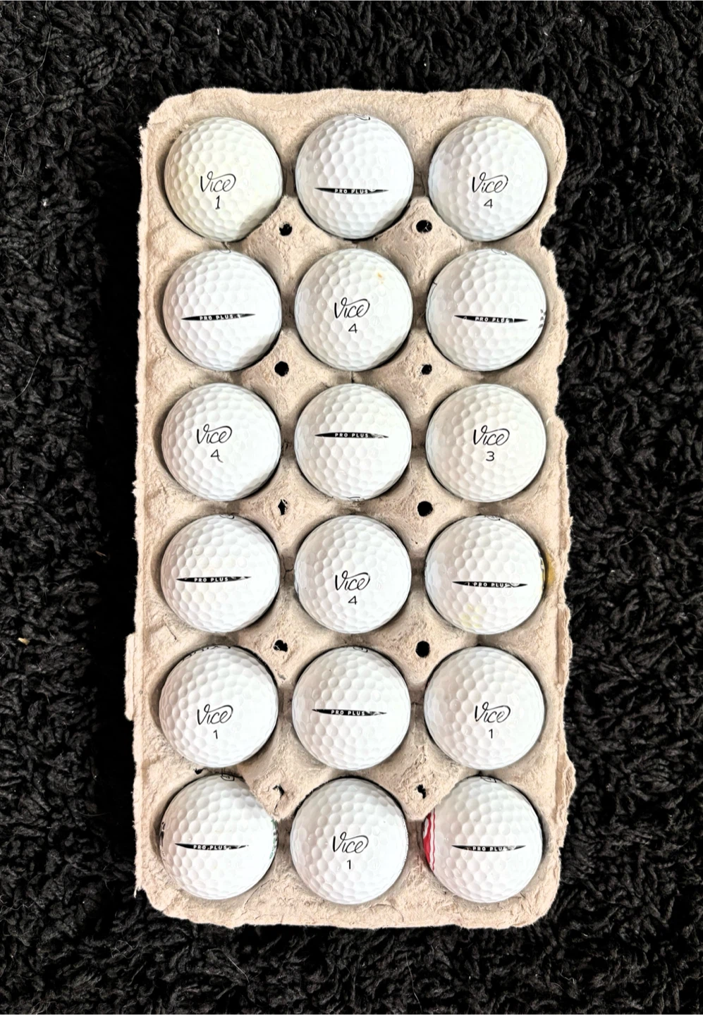 18 Vice Pro Plus Golf Balls - photo 2