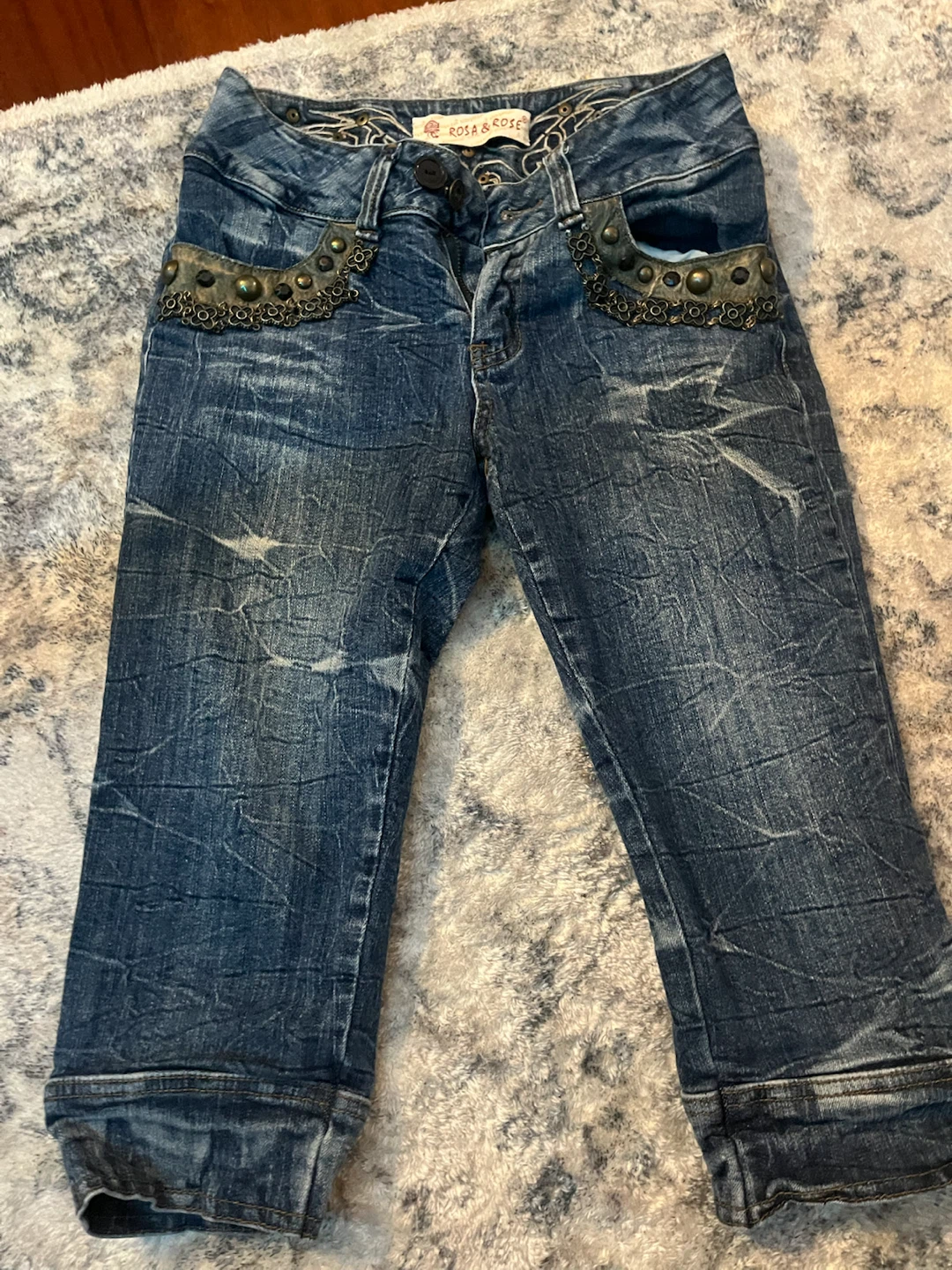 Embellished Capris