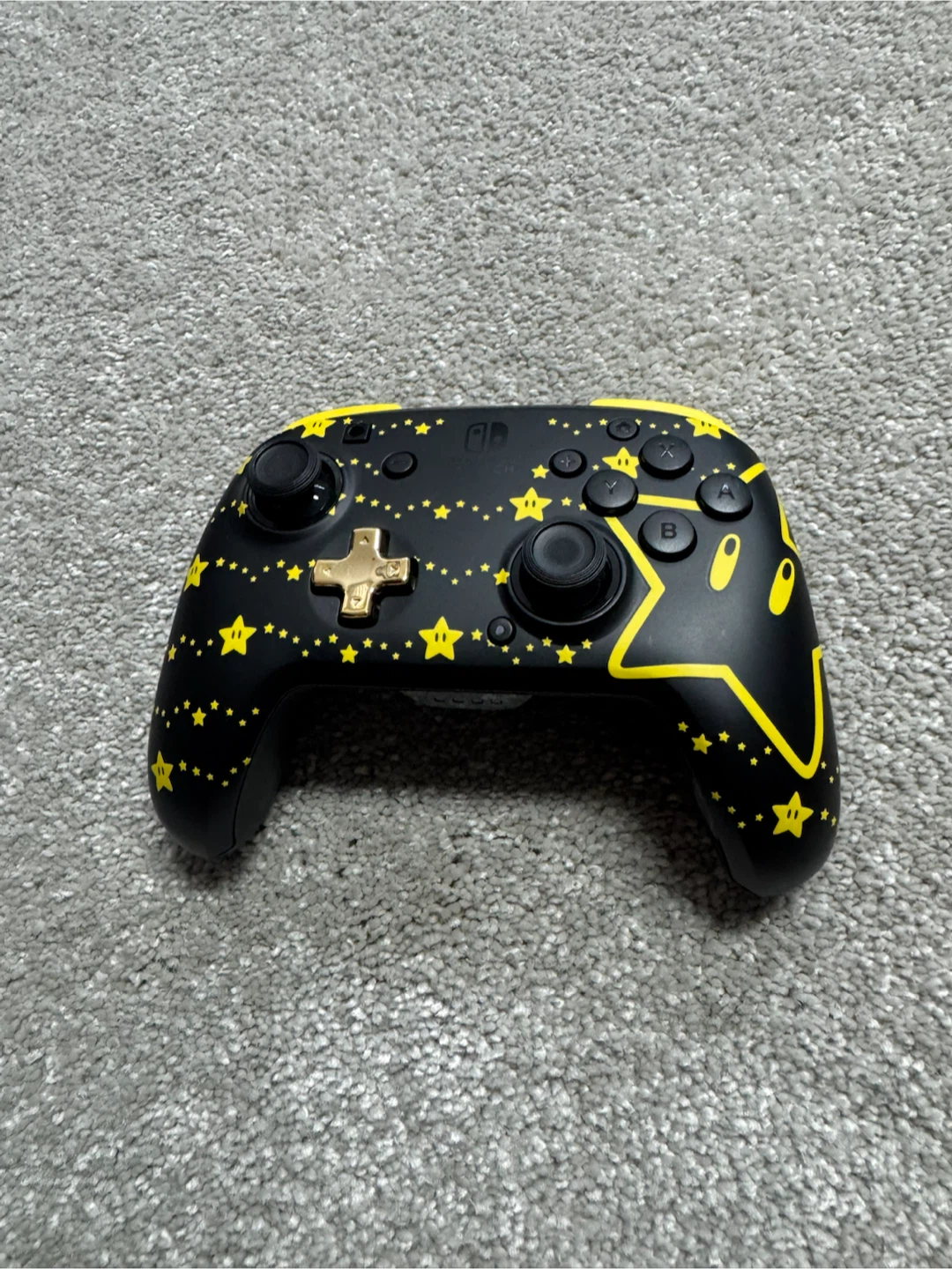 PDP Nintendo Switch Pro Controller - Black/Yellow Stars
