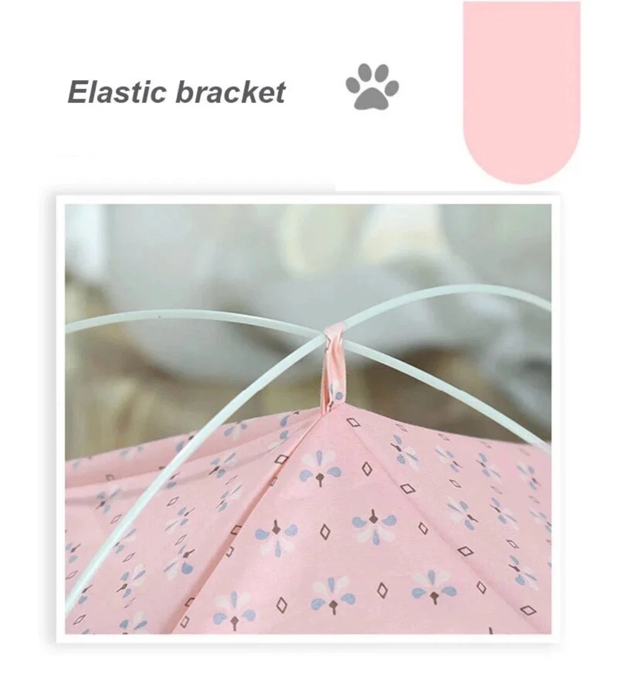 Pink Pet Tent with Cushion - photo 2