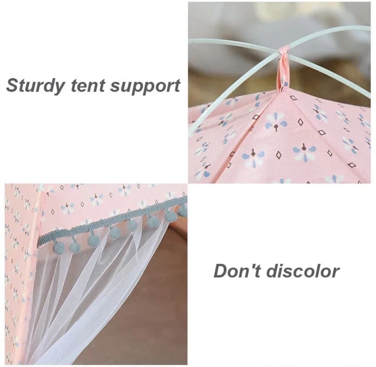 Pink Pet Tent with Cushion - photo 4