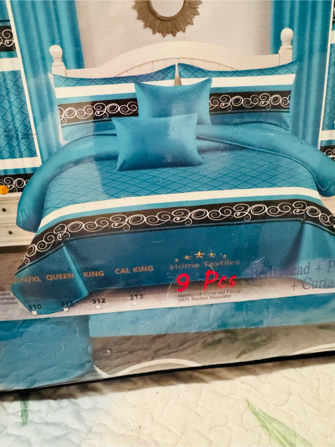 Queen size quilt in a bag.