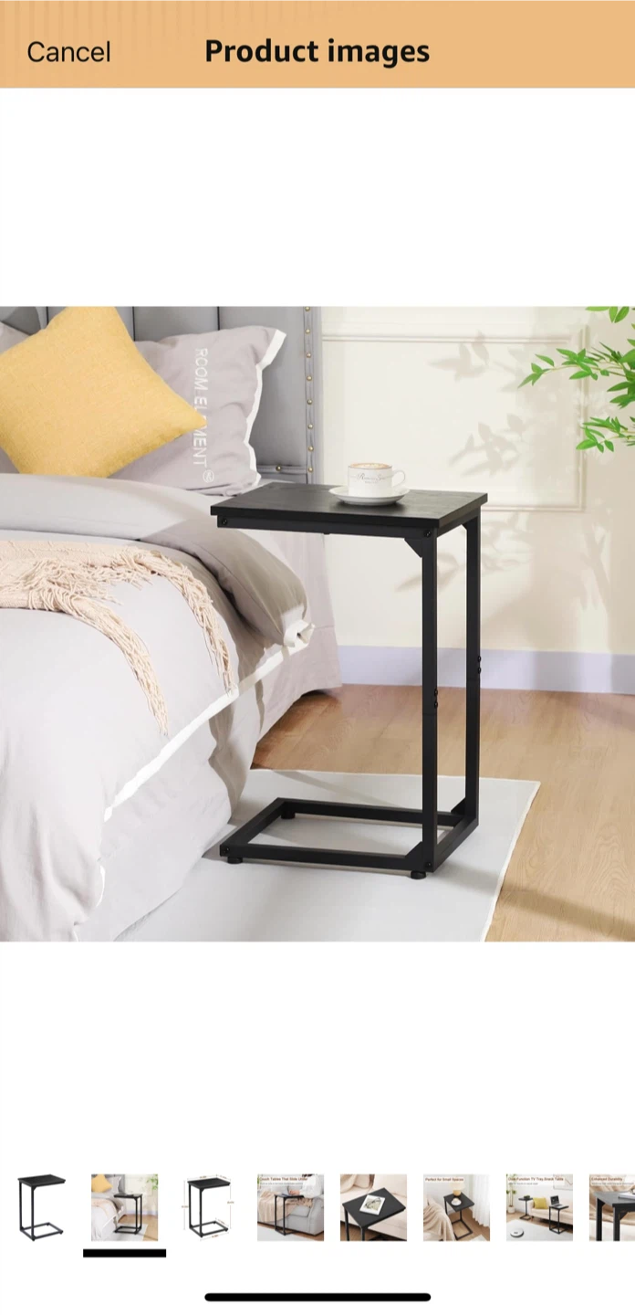 New Black Side/End Table - photo 4