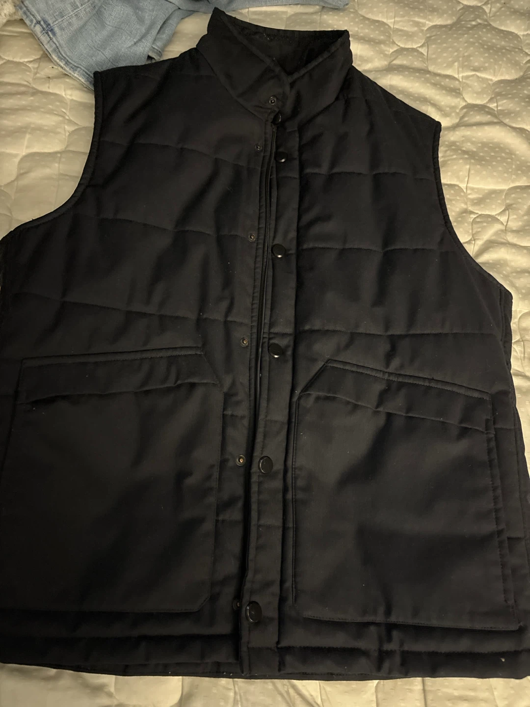 Zara Puffer Vest Black - photo 3