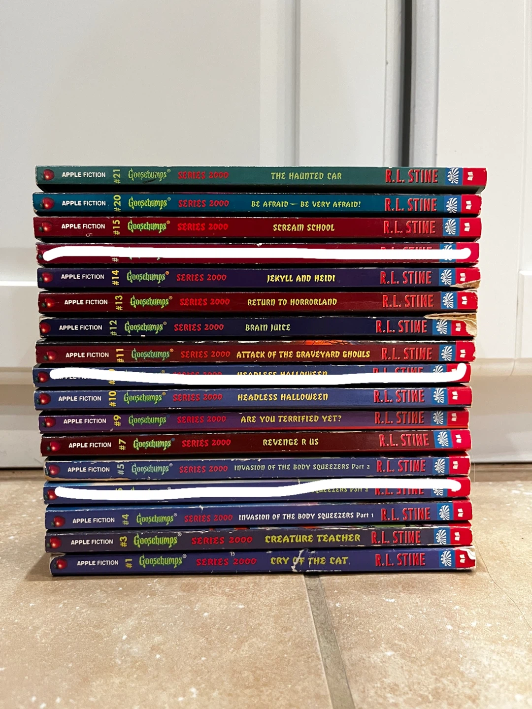 Goosebumps series 2000 books