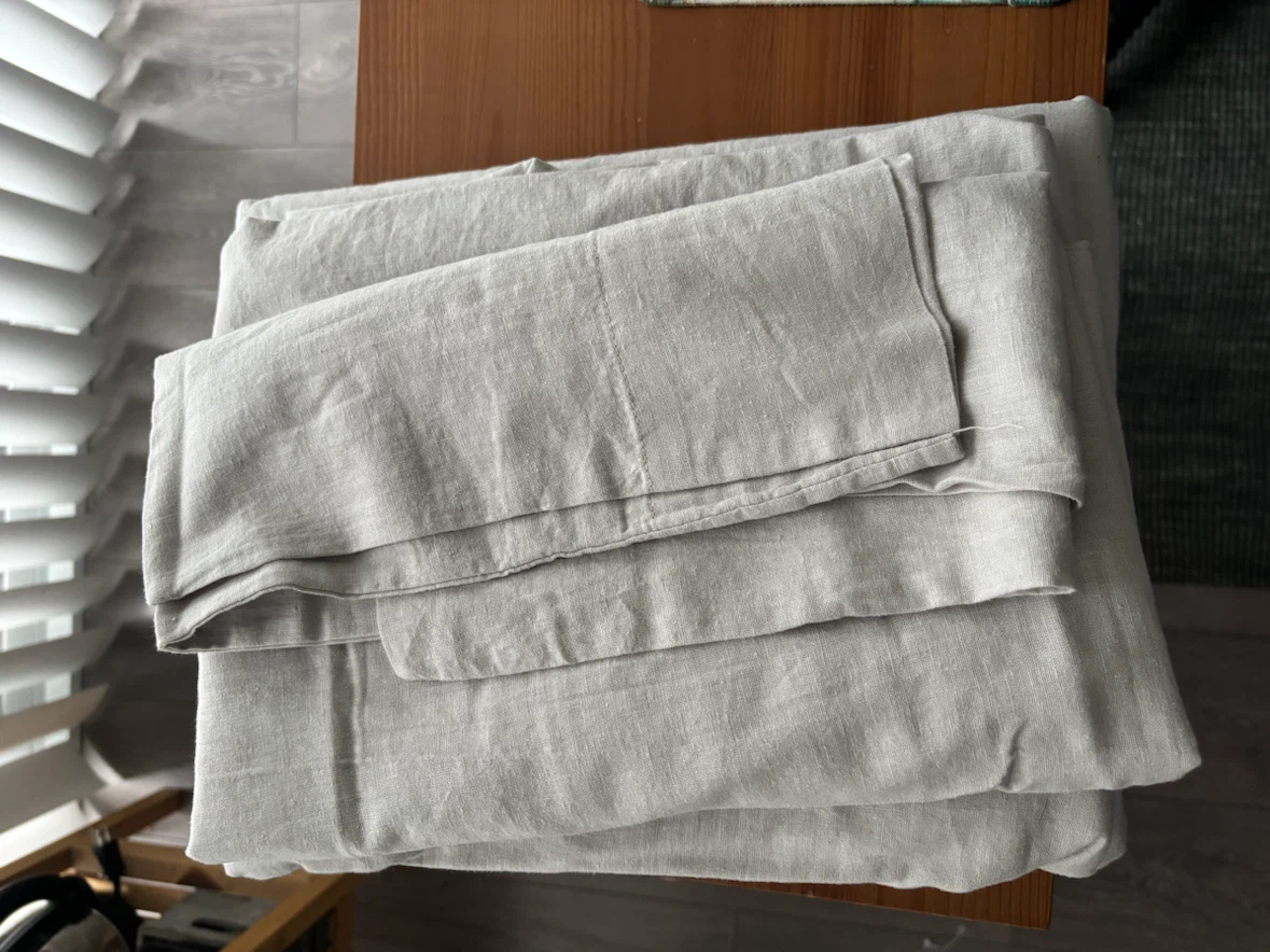 Cotton & Linen Queen Sheet Set - photo 5
