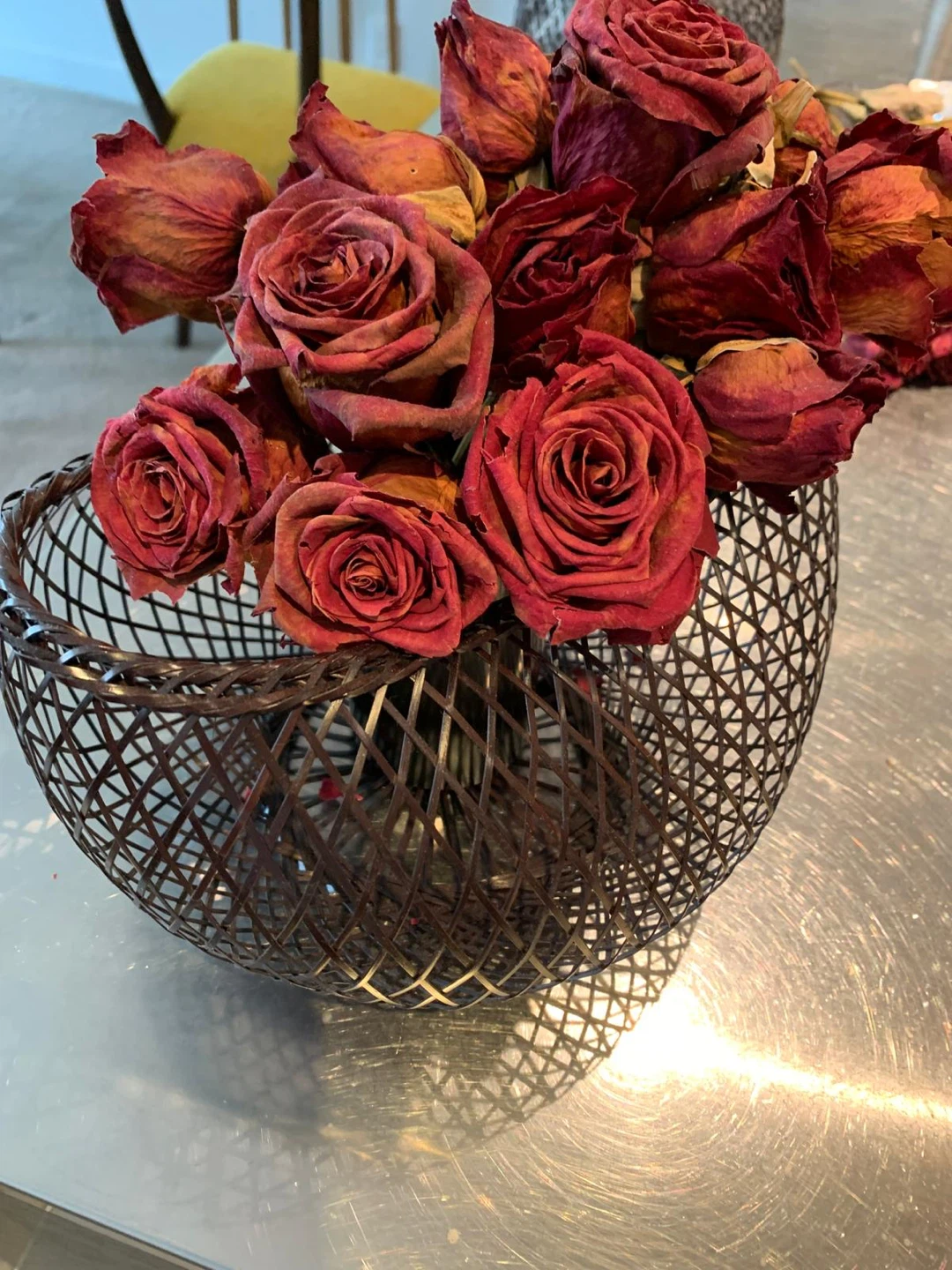 Woven Basket Vase - photo 2