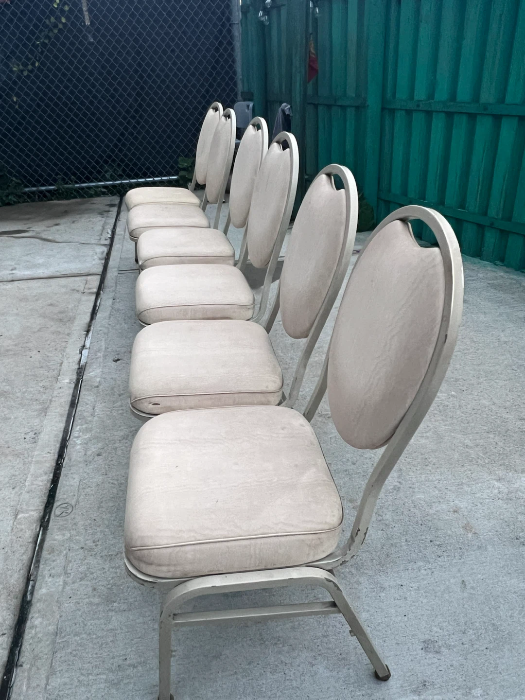 Set of 6 Upholstered Dining Chairs - photo 5
