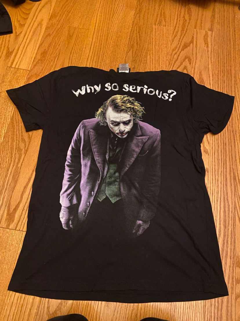 The Dark Knight Joker "Why So Serious?" T-Shirt