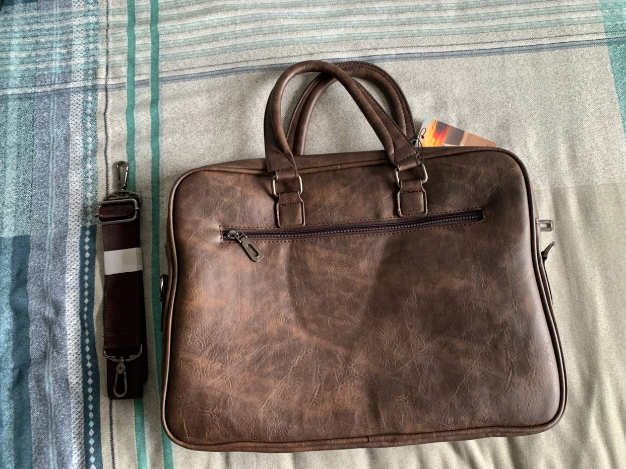 Dark Brown Jeep Buluo Laptop Bag –  Business Briefcase