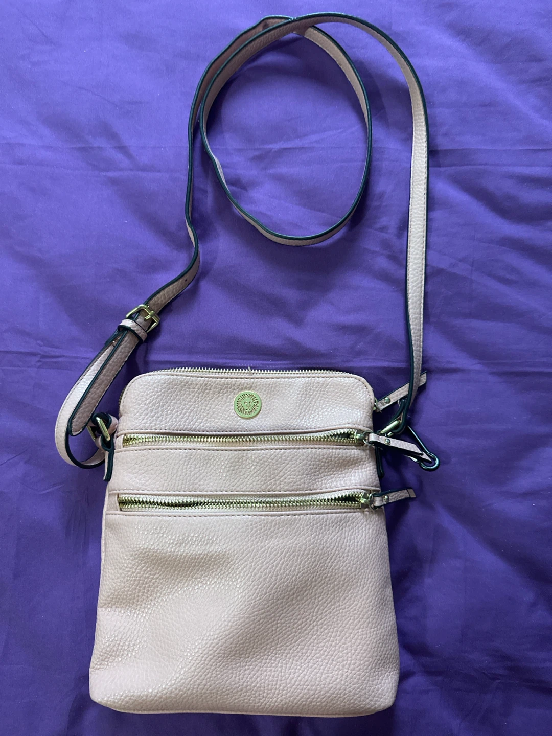 Anne Klein Pink Crossbody Bag