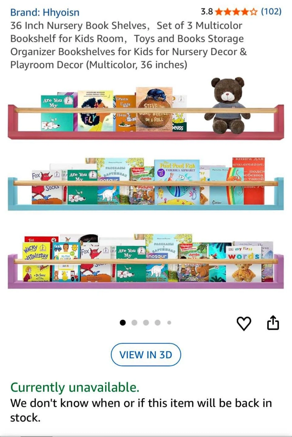 New 3pc Floating Shelves - photo 2