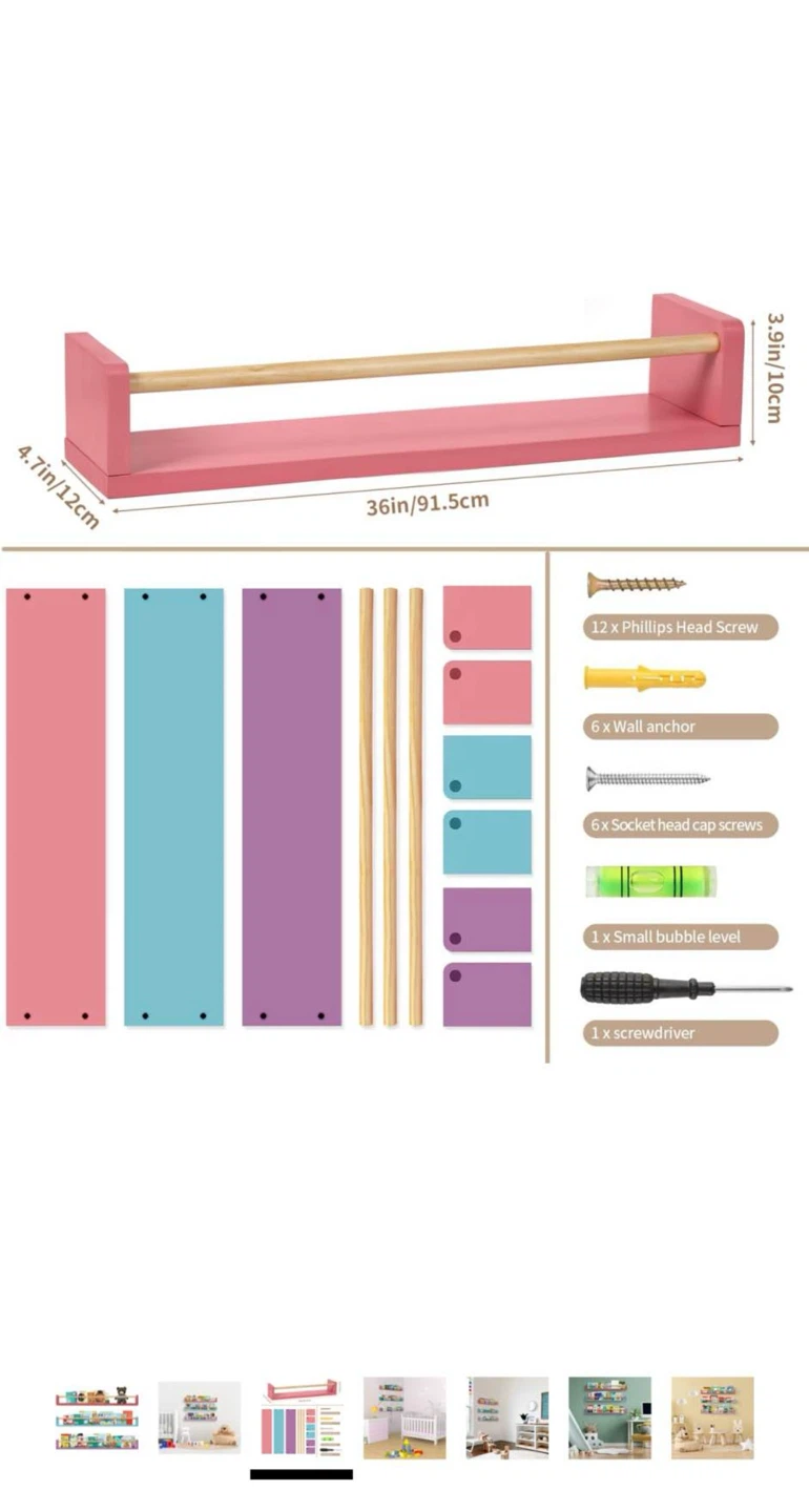New 3pc Floating Shelves - photo 3