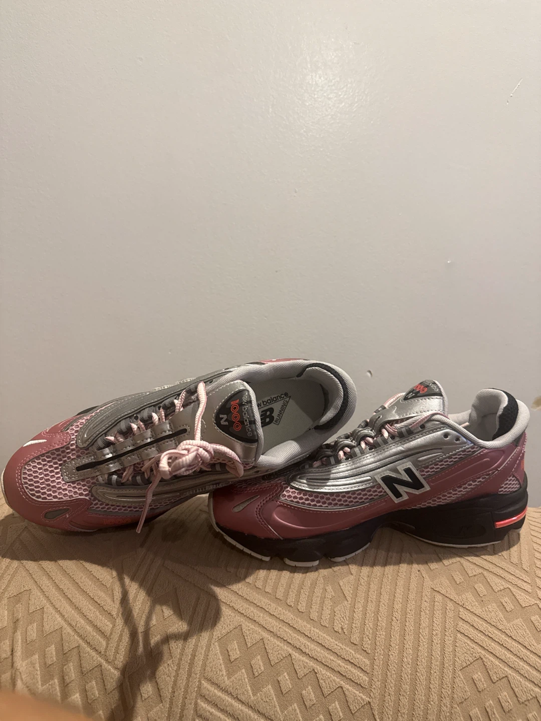 New Balance M1000U Pink Silver Women's Sneakers - photo 3