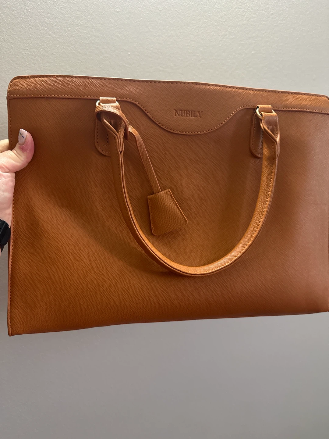 NUBILY Laptop Bag Briefcase - Brown