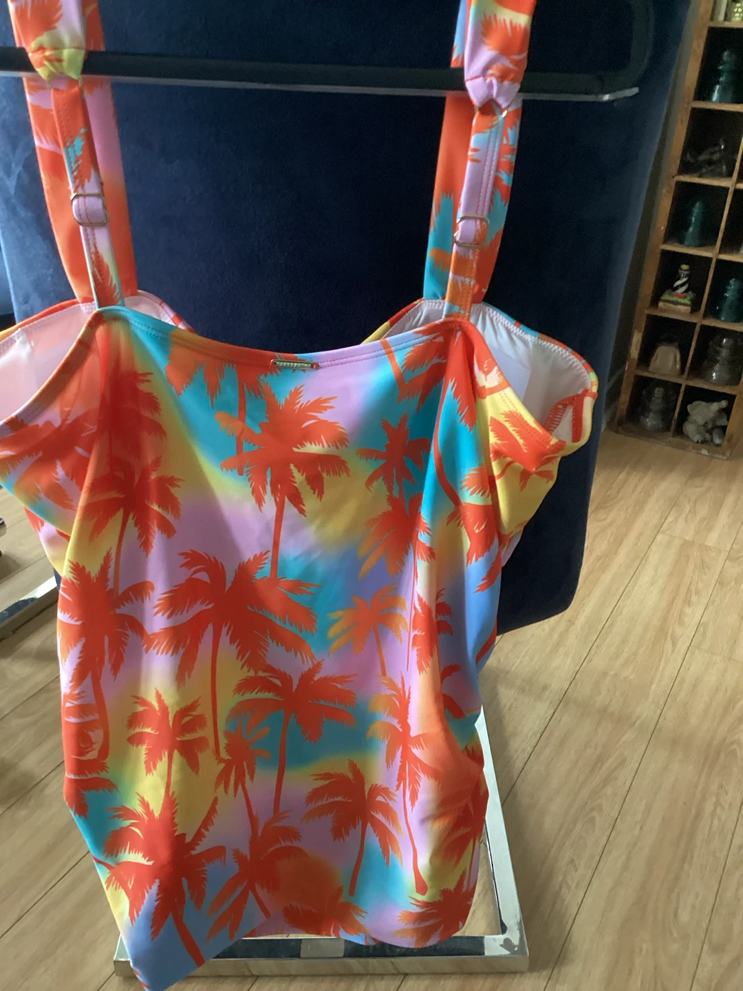 Relleciga Tankini top - Coconut Tree Print -XL - photo 2