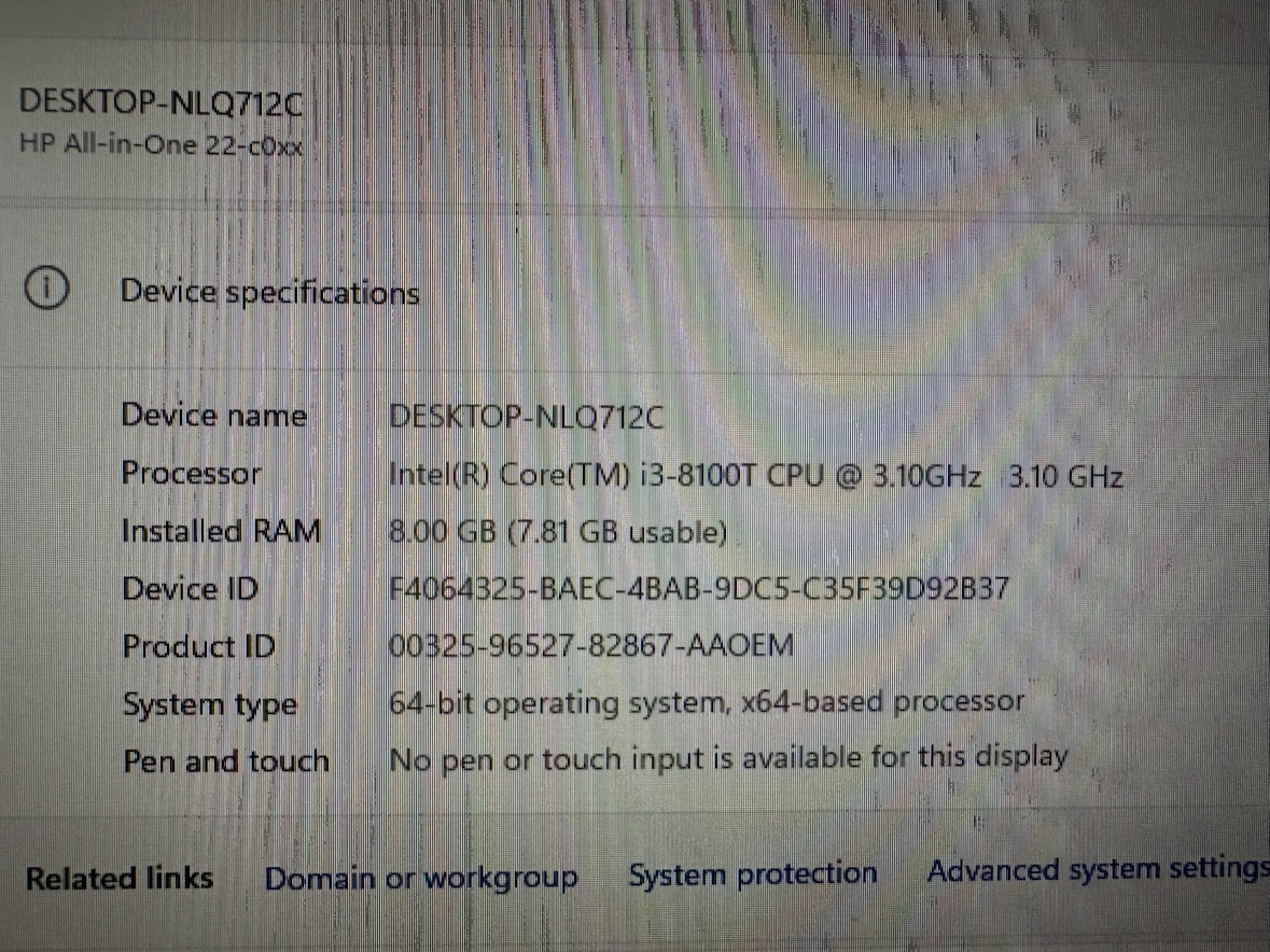HP All-in-One 22-c0xx Desktop Computer - photo 4