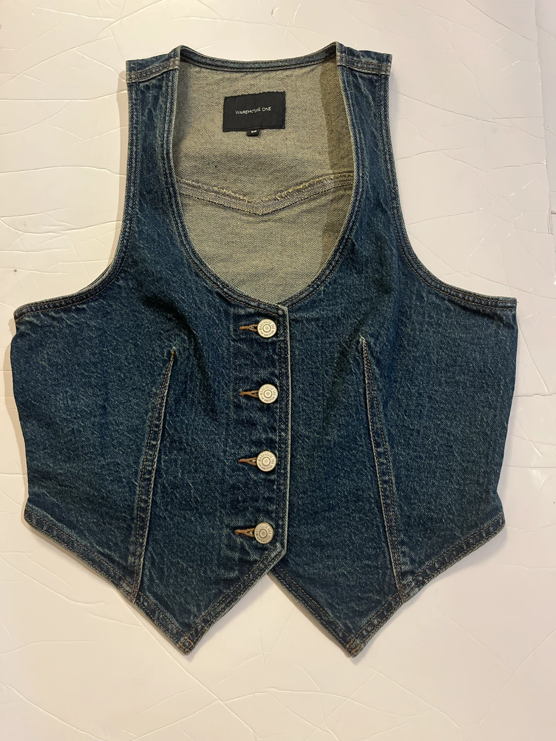 WAREHOUSE ONE Denim Vest