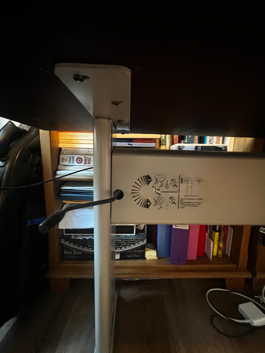 Adjustable Standing Desk - broken - pick up Sunday July 12th - photo 4