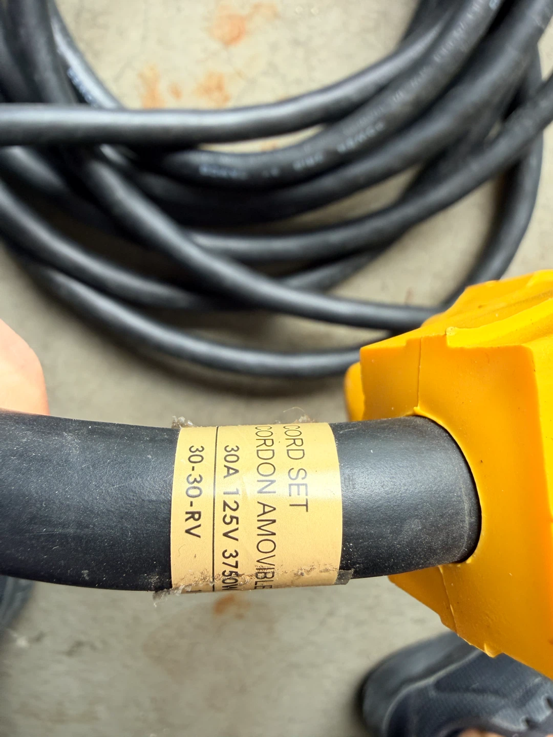 Camco Power Grip RV 30A Extension Cord - photo 2
