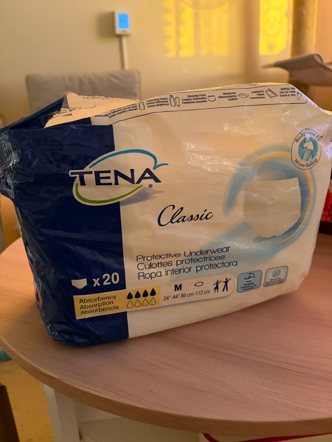 TENA Classic Protective Underwear Size M - 20 Pack