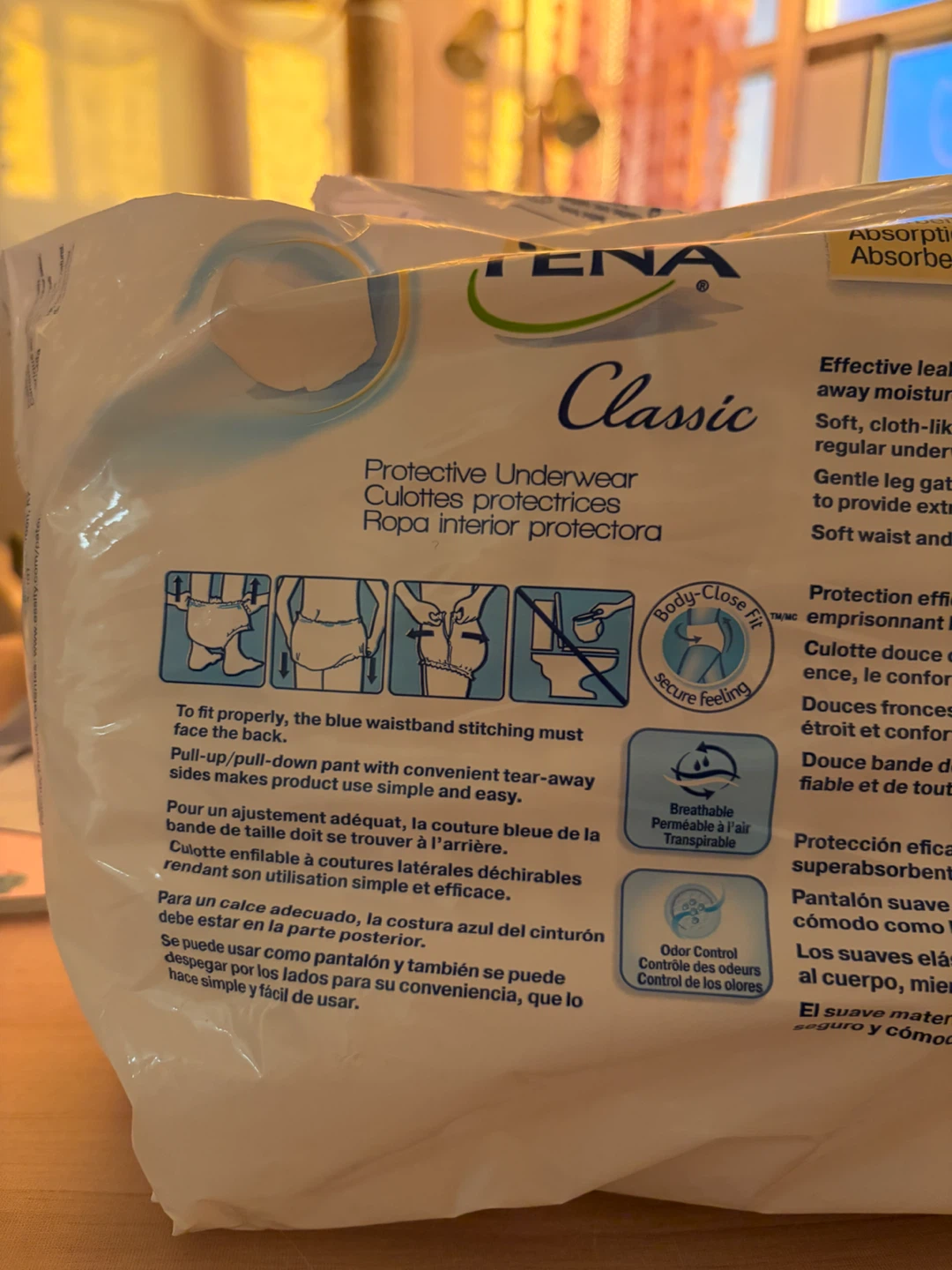 TENA Classic Protective Underwear Size M - 20 Pack - photo 2