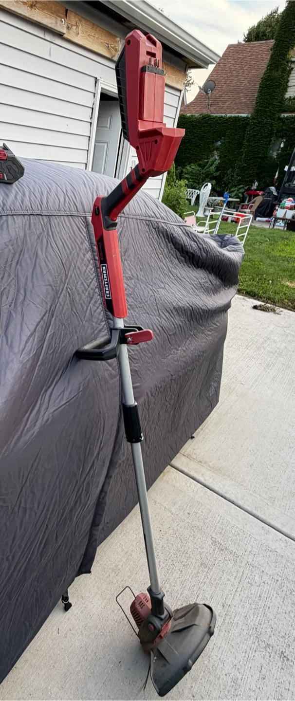 Craftsman 60V Cordless Trimmer with Charger and Battery