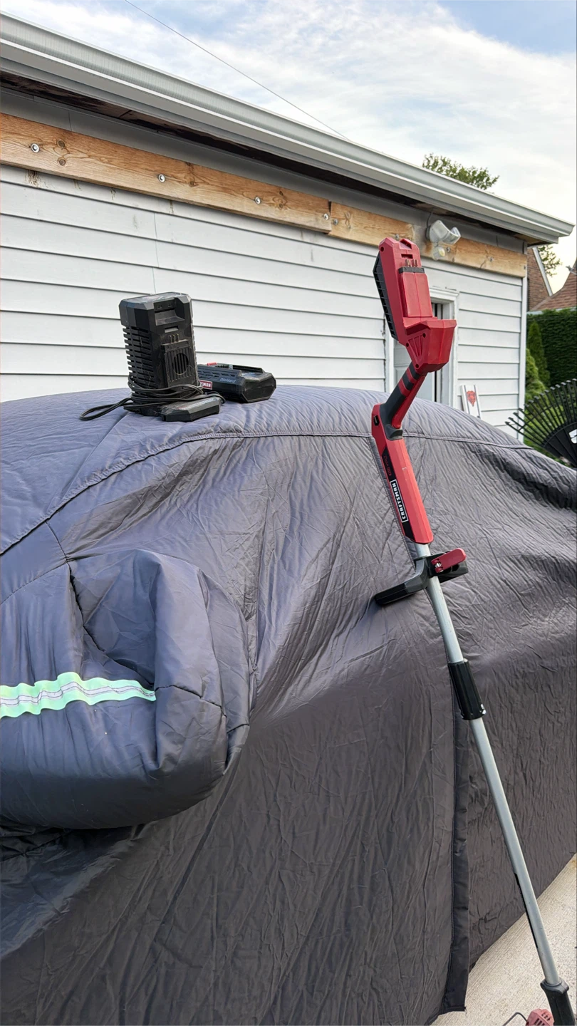 Craftsman 60V Cordless Trimmer with Charger and Battery - photo 2