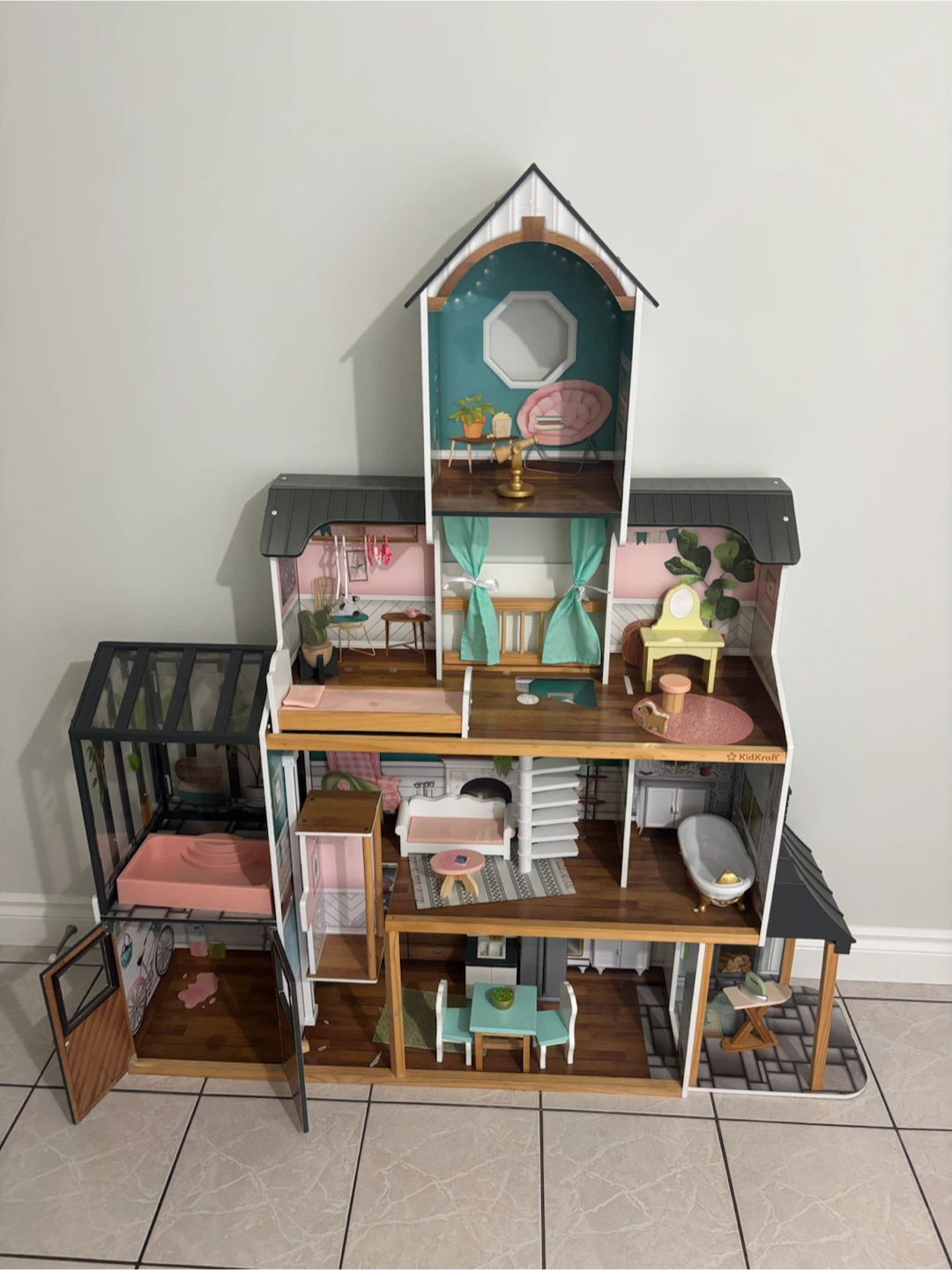 KidKraft Dollhouse with Furniture - photo 2
