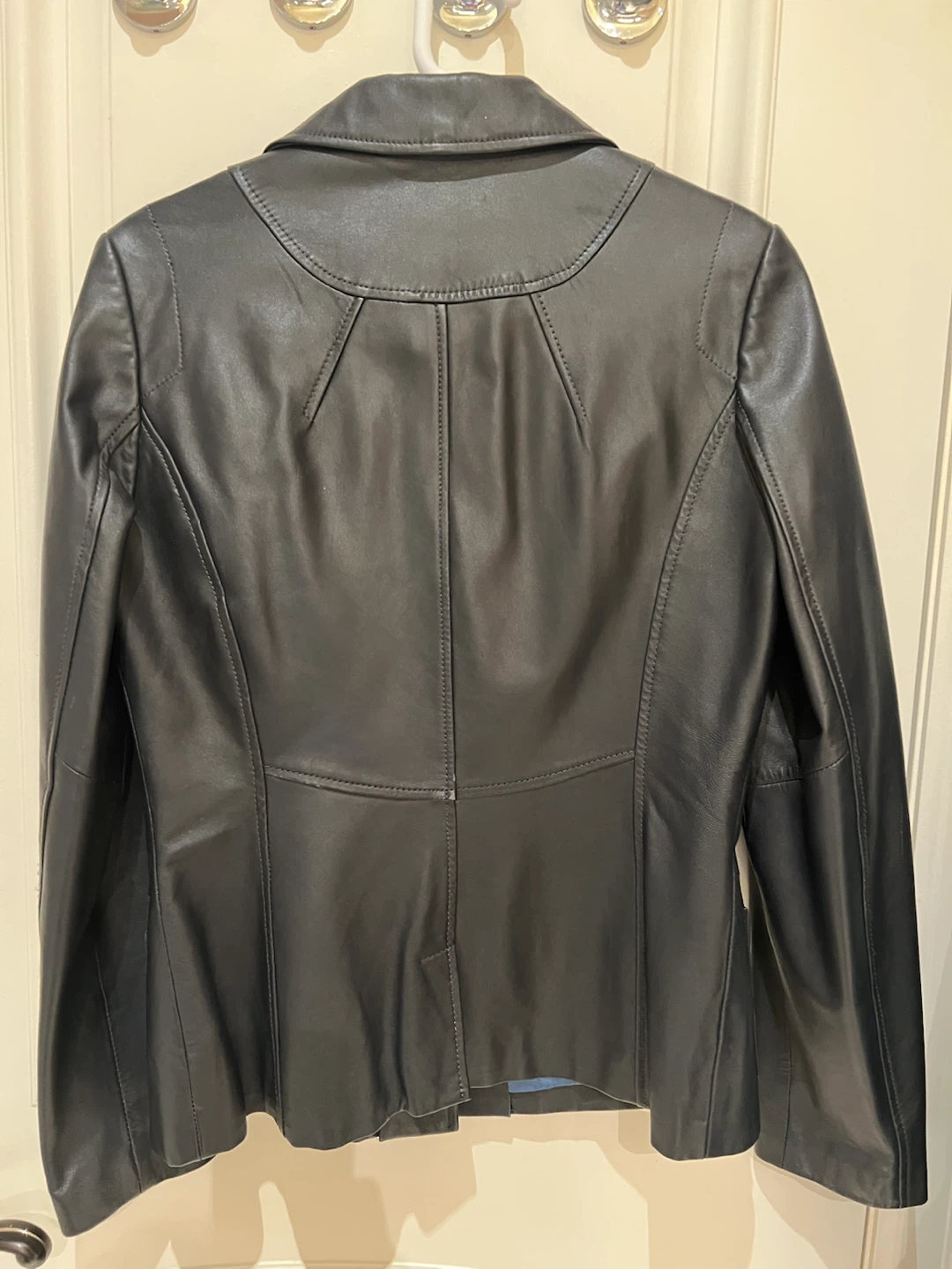 DANIER Leather Blazer Jacket - photo 3