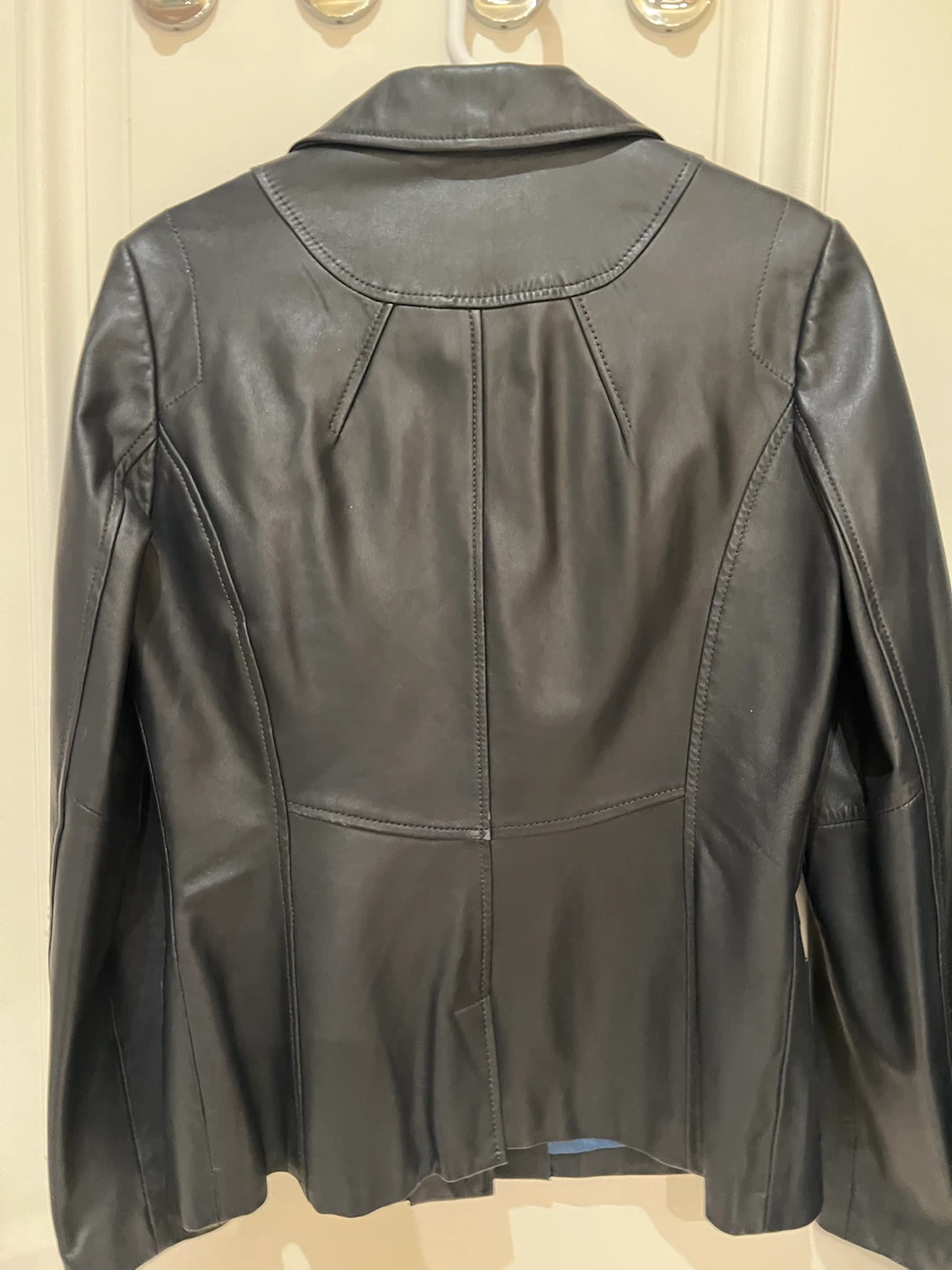 DANIER Leather Blazer Jacket - photo 4